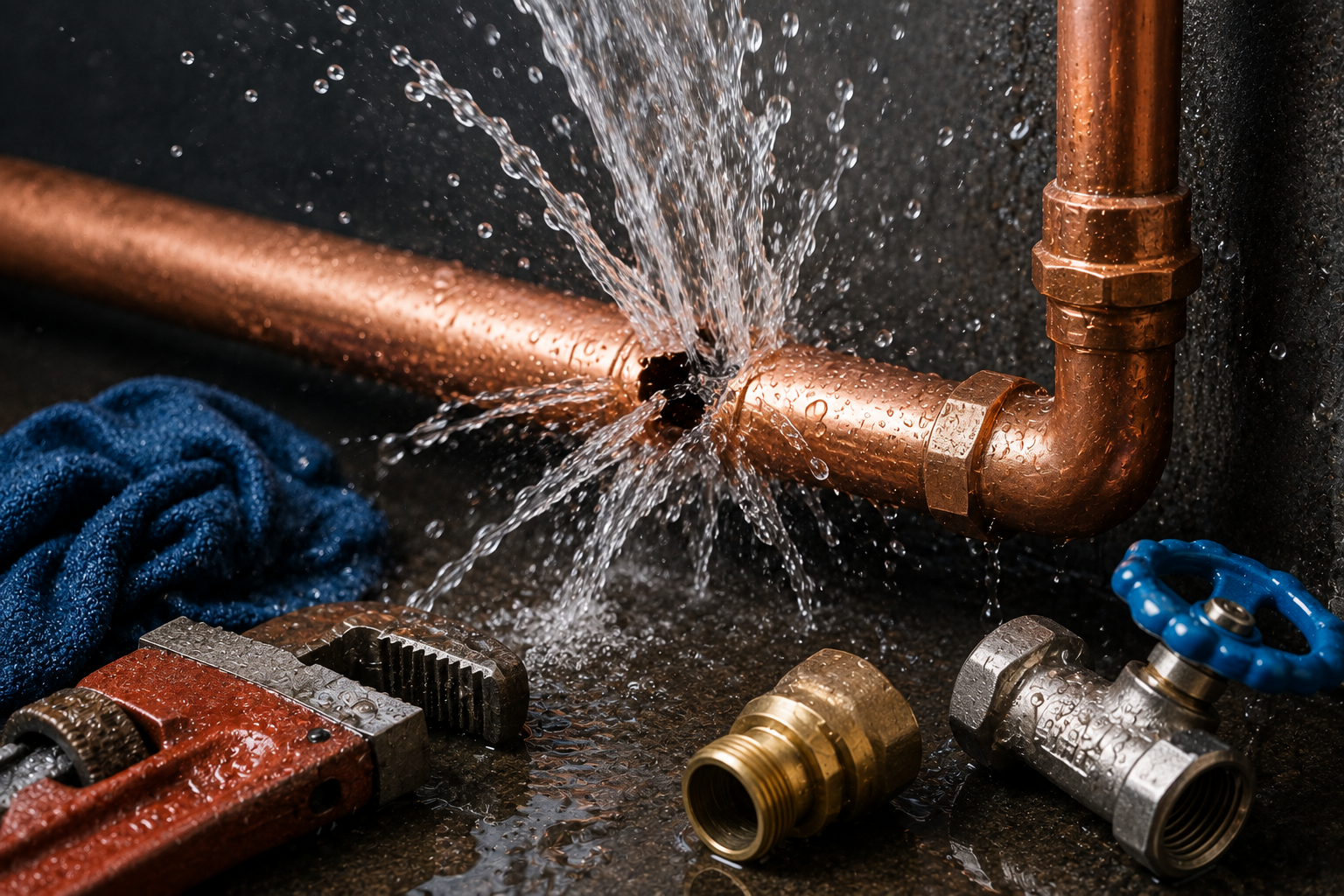 Burst Pipe Repairs in Campbelltown